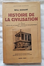 Histoire civilisation grèce d'occasion  Lille-