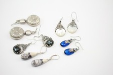 Sterling silver earrings for sale  LEEDS