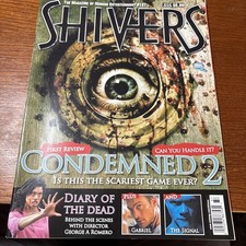 VTG Sci-Fi 2008 Shivers British Horror Magazine: Condemned 2 Diary of the Dead comprar usado  Enviando para Brazil