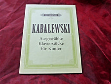 Kabalewski ausgewählte klavie gebraucht kaufen  Elztal