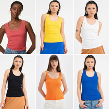 Womens sleeveless scoop for sale  ACCRINGTON
