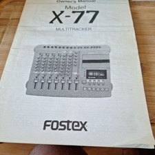 Fostex multitracker cassette for sale  TELFORD