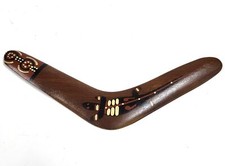 Vintage aboriginal boomerang d'occasion  Expédié en Belgium