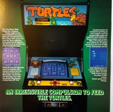 Turtles arcade flyer for sale  Collingswood