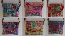 Bolsa Sling Bolsa Clutch Banjara Patchwork Feita à Mão 10 Peças Atacado Lote c comprar usado  Enviando para Brazil