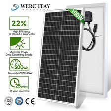 100w watt solar for sale  LEICESTER