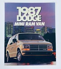 1987 dodge mini for sale  Loris