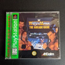 Ps1 wwf wrestlemania for sale  Sugar Grove