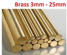 Barra redonda de latão CZ121 3 4mm 5mm 6mm 8mm 10mm 12mm 15mm 17mm 20mm 25mm 32mm comprar usado  Enviando para Brazil