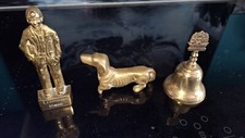Vintage brass figures for sale  MAIDSTONE