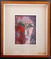 Dipinto olio ritratto usato  Italia