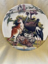 Placa de porcelana fina australiana 8 pol., ilustrada por John Mcintosh, por A Billabong comprar usado  Enviando para Brazil