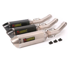 Silenciador escape 51mm tubo de escape médio deslizante para Suzuki GSX650F GSF650 2007-2016 comprar usado  Enviando para Brazil