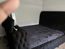 King size upholstered for sale  Clarksville