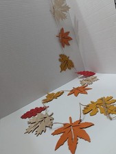 Wood leaves garland for sale  Locust Grove