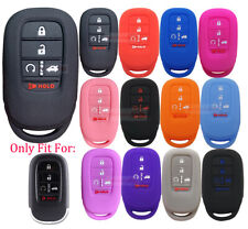 Capa estojo silicone fit Honda Civic Accord HRV CRV piloto 5 botões chaveiro inteligente comprar usado  Enviando para Brazil