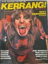 Kerrang issue sept for sale  SKEGNESS