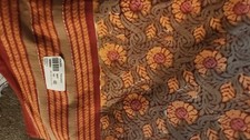 Cotton floral bedspread for sale  Olivehurst