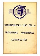 Fresatrice universale cervinia usato  San Giuliano Terme