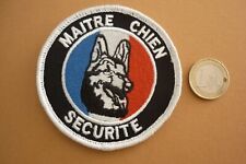 Ecusson maitre chien d'occasion  Buzançais