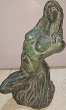Scultura bronzo gabriele usato  Napoli