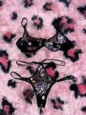 Black sheer floral for sale  Chattanooga