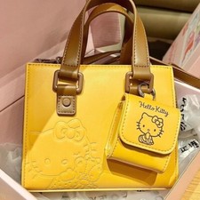 Usado, Bolsa de ombro Hello Kitty 2 em 1 grande tiracolo moda bolsa de escritório ao ar livre comprar usado  Enviando para Brazil