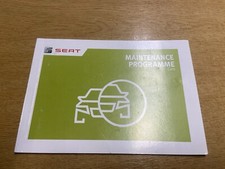Seat service book for sale Seat service book for sale  BIRMINGHAM