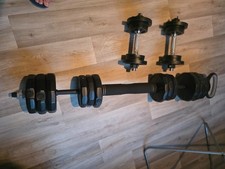 Set hanteln stange gebraucht kaufen  Vechta
