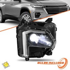 Para 2022-2023 Chevy Traverse sem projetor LED DRL farol passageiro direito comprar usado  Enviando para Brazil