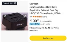 Startech.com standalone hard for sale  Williamsport