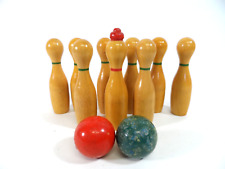 Uralt holzspielzeug kegel gebraucht kaufen  Grünhainichen