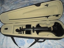 Black electric violin for sale  Bronx
