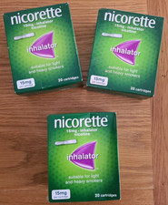 Nicorette 3x20 15mg for sale  NORTHAMPTON