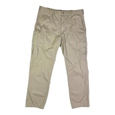 Calça cargo Eddie Bauer masculina T36x34 ripstop bronzeada algodão, usado comprar usado  Enviando para Brazil