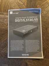 DTV Converter Box Manual- Digital Stream - DTX9950 - Owner's Manual, usado comprar usado  Enviando para Brazil