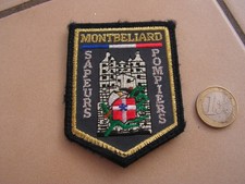 Patch tissus sapeur d'occasion  Gréoux-les-Bains