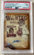 2023 Bowman Best U GS-JA Jackson Arnold Gunslingers- Bandits /50 Gold Auto PSA 9 comprar usado 2023 Bowman Best U GS-JA Jackson Arnold Gunslingers- Bandits /50 Gold Auto PSA 9 comprar usado  Enviando para Brazil