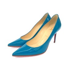 Christian Louboutin Czółenka Obcas Skóra Niebieskie EU37 US6.5 Japonia F/S UŻYWANE na sprzedaż  Wysyłka do Poland