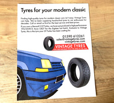 Vintage tyres renault for sale  PRESTON