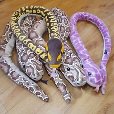 Snake plush soft for sale  HORSHAM