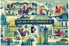 Lot nftimbre 2025 d'occasion  Orry-la-Ville