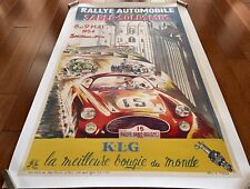 Affiche rallye affiche d'occasion  Herry