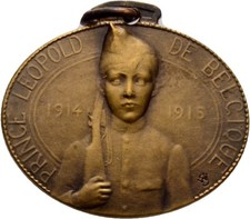 Medal belgium prince d'occasion  Expédié en Belgium