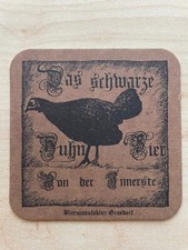Bierdeckel hausbrauerei schwar gebraucht kaufen  Montabaur