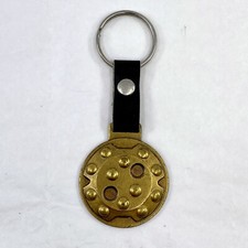 Chaveiro vintage Sandvik Coromant usinagem industrial couro bronze comprar usado  Enviando para Brazil