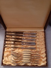 Besteckkasten messer gabel gebraucht kaufen  Plauen