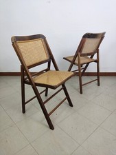 Sedie pieghevoli legno usato  Zignago