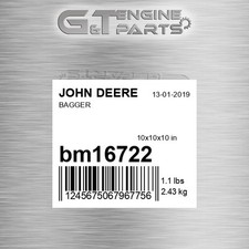 Bm16722 bagger fits for sale  Pompano Beach