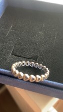 Silver heart pandora for sale  SOUTHAMPTON